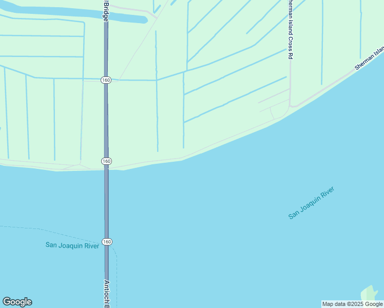 map of restaurants, bars, coffee shops, grocery stores, and more near Sherman Island East Levee Rd in Antioch