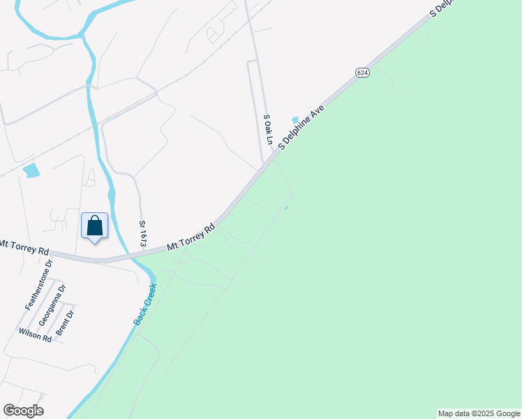 map of restaurants, bars, coffee shops, grocery stores, and more near 72 Mount Torrey Road in Lyndhurst