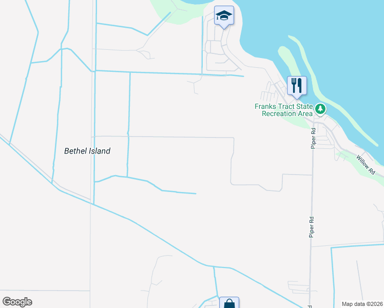 map of restaurants, bars, coffee shops, grocery stores, and more near 3764 Porter Circle in Bethel Island
