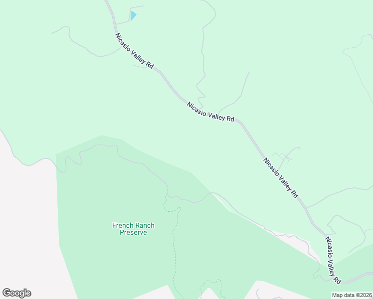 map of restaurants, bars, coffee shops, grocery stores, and more near 1355 Nicasio Valley Road in Nicasio