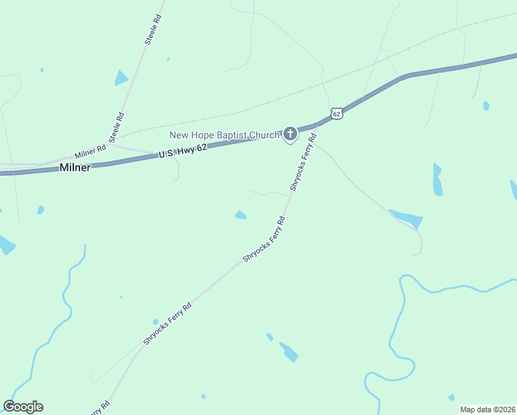 map of restaurants, bars, coffee shops, grocery stores, and more near 255 Shryocks Ferry Road in Versailles