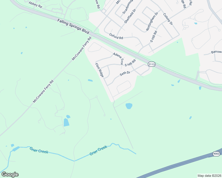 map of restaurants, bars, coffee shops, grocery stores, and more near 812 Flint Ridge in Versailles