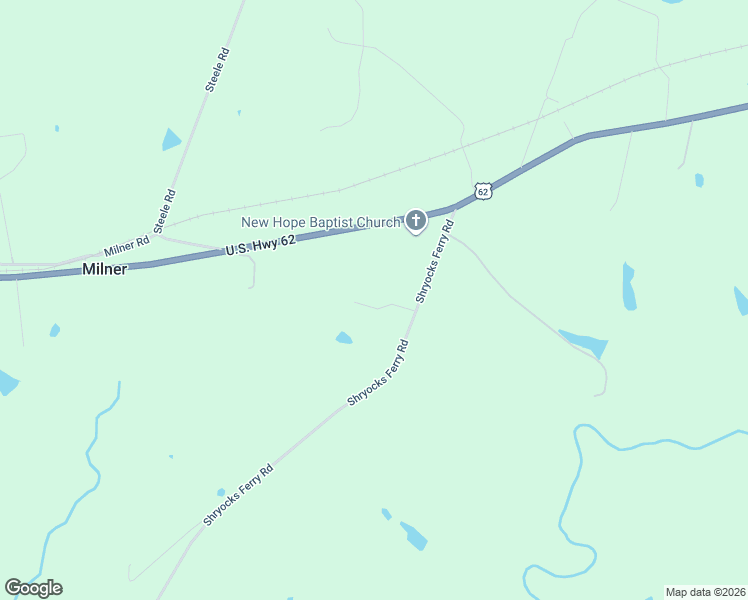 map of restaurants, bars, coffee shops, grocery stores, and more near 225 Shryocks Ferry Road in Versailles