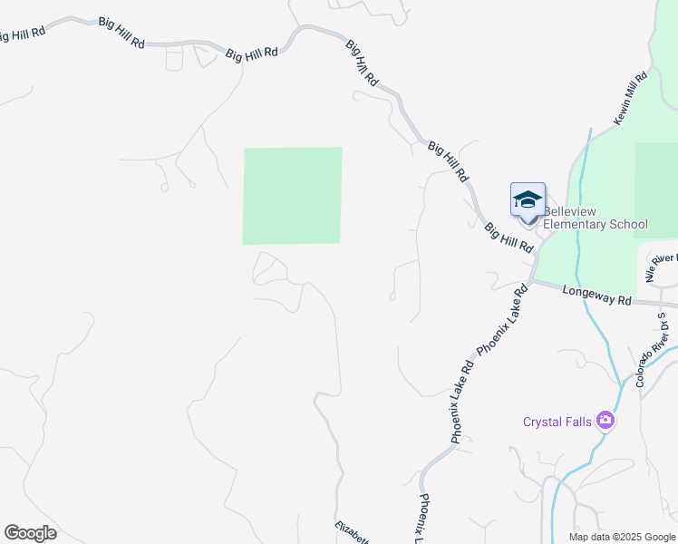 map of restaurants, bars, coffee shops, grocery stores, and more near 22577 Elizabeth Lane in Sonora