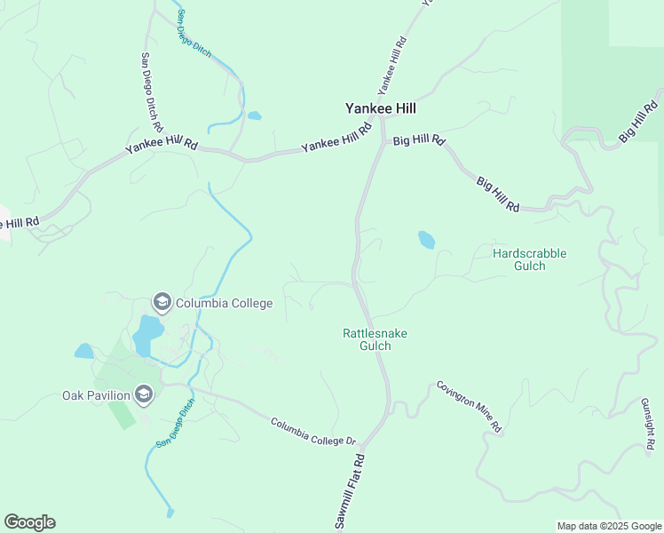 map of restaurants, bars, coffee shops, grocery stores, and more near 22634 Sawmill Flat Rd in Sonora