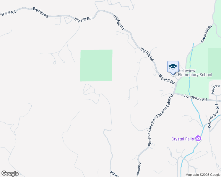 map of restaurants, bars, coffee shops, grocery stores, and more near 22577 Elizabeth Lane in Sonora