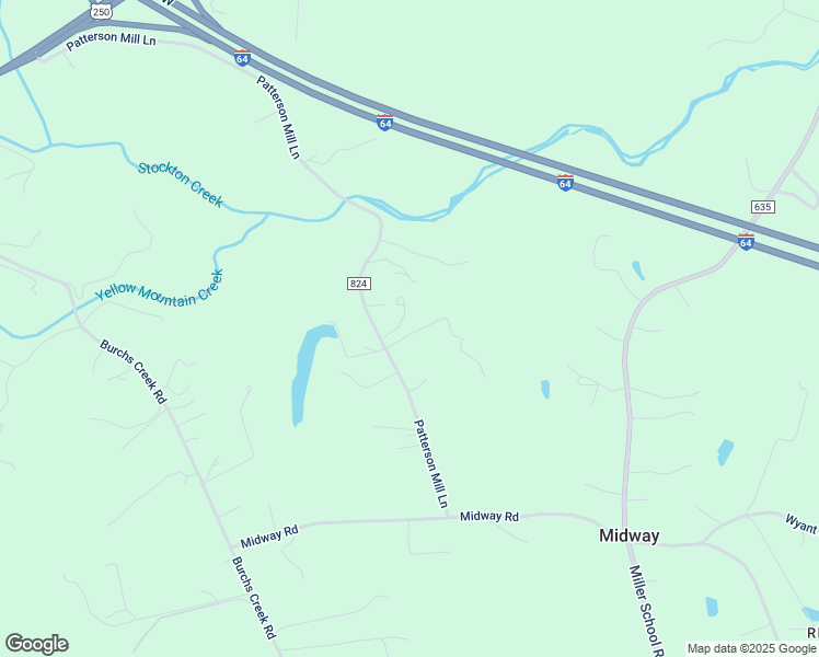map of restaurants, bars, coffee shops, grocery stores, and more near 67 Sandy Gibson Road in Crozet
