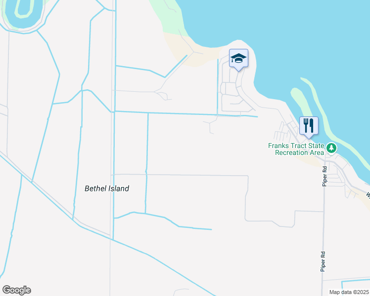 map of restaurants, bars, coffee shops, grocery stores, and more near in Bethel Island
