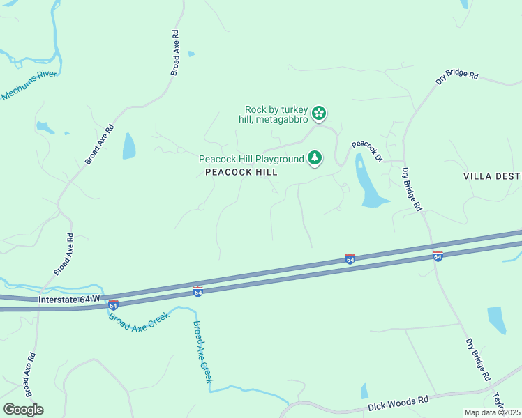 map of restaurants, bars, coffee shops, grocery stores, and more near 430 Peacock Drive in Charlottesville