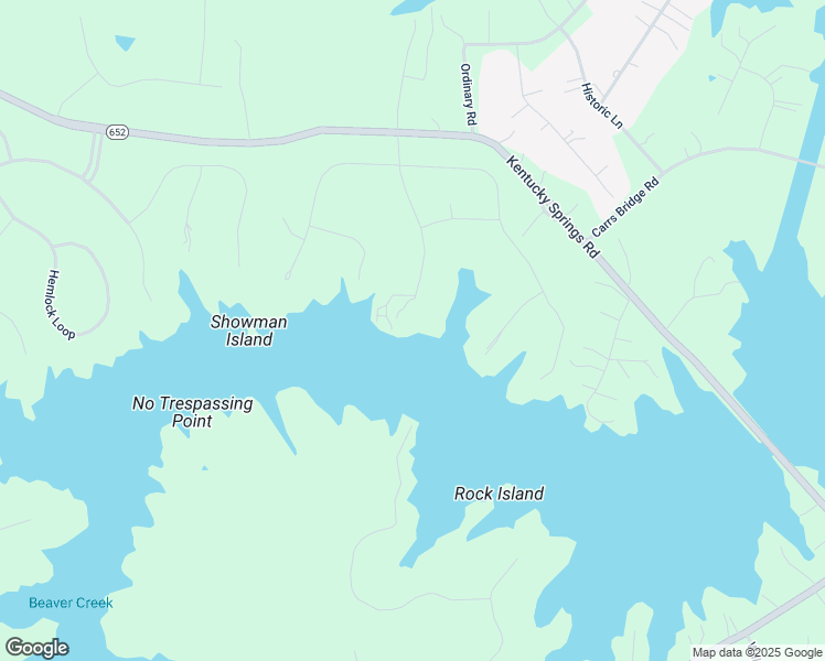map of restaurants, bars, coffee shops, grocery stores, and more near 361 Elk Creek Landing in Mineral