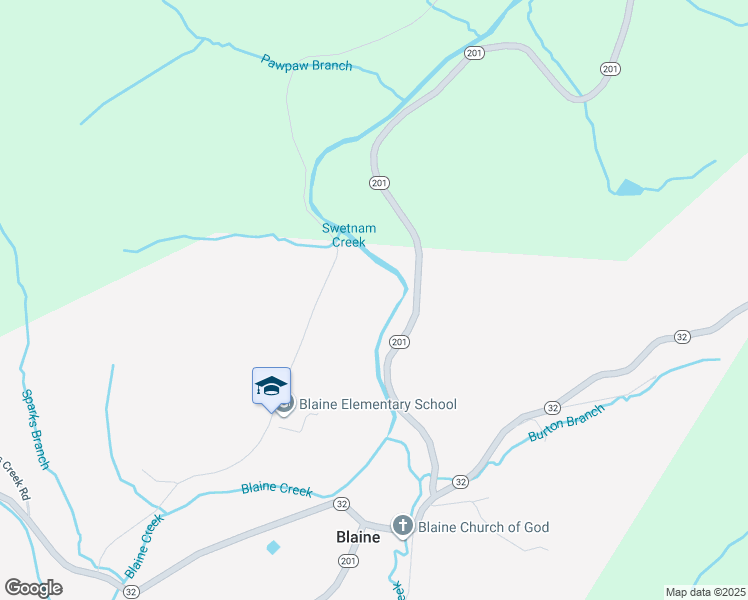 map of restaurants, bars, coffee shops, grocery stores, and more near in Blaine