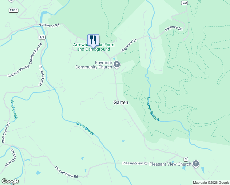 map of restaurants, bars, coffee shops, grocery stores, and more near 7851 Gatewood Road in Fayetteville
