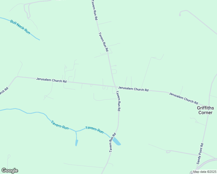 map of restaurants, bars, coffee shops, grocery stores, and more near 849 Jerusalem Church Road in Hague