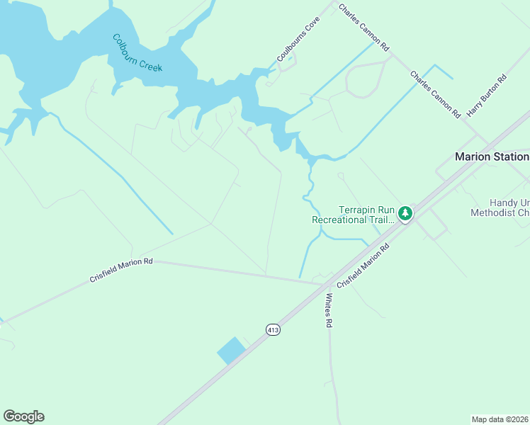 map of restaurants, bars, coffee shops, grocery stores, and more near 5640 Luther Miles Lane in Marion Station