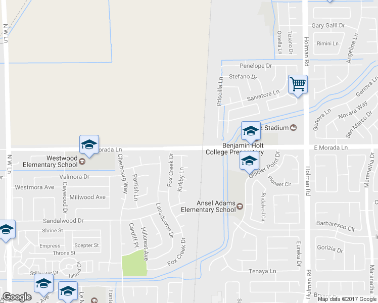 map of restaurants, bars, coffee shops, grocery stores, and more near 2847 Saffron Way in Stockton