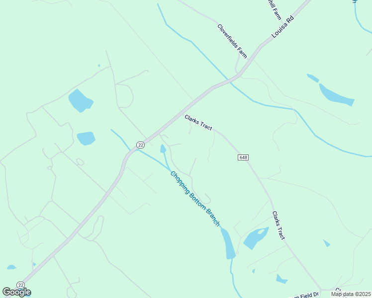 map of restaurants, bars, coffee shops, grocery stores, and more near 125 Chopping Bottom Farm Road in Keswick
