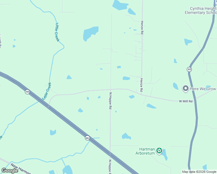 map of restaurants, bars, coffee shops, grocery stores, and more near 6601 West Mill Road in Evansville