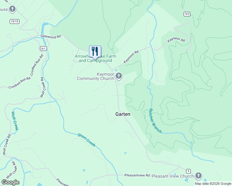 map of restaurants, bars, coffee shops, grocery stores, and more near 7939 Gatewood Rd in Fayetteville