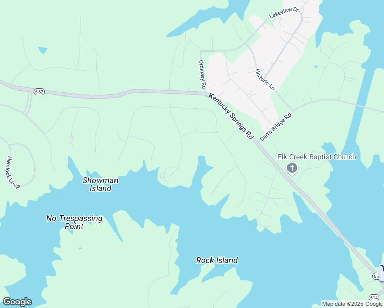 map of restaurants, bars, coffee shops, grocery stores, and more near 281 Elk Creek Landing in Mineral