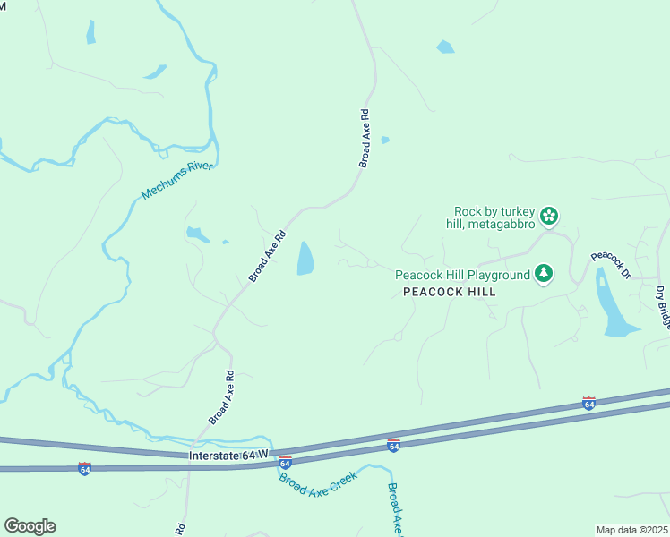 map of restaurants, bars, coffee shops, grocery stores, and more near 293 Turkey Ridge Road in Charlottesville