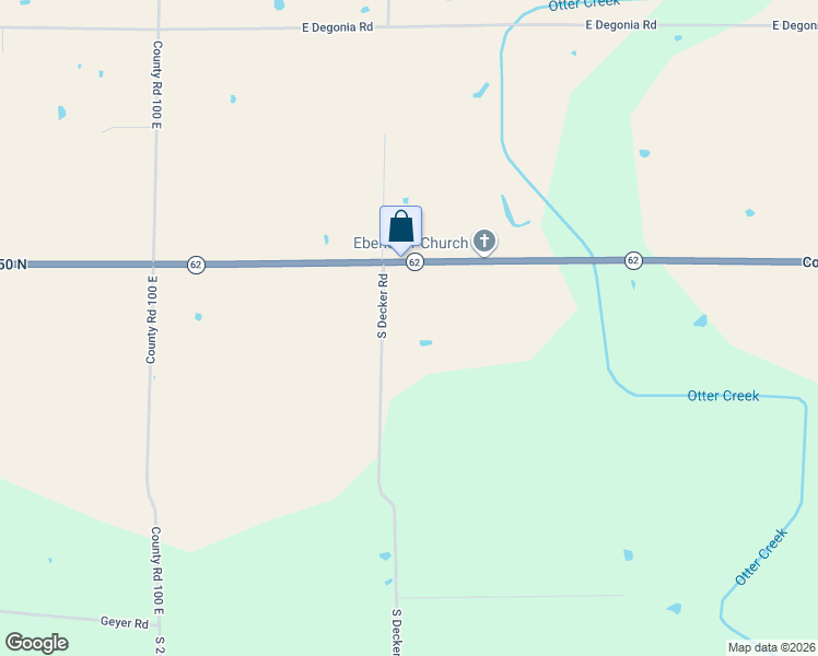 map of restaurants, bars, coffee shops, grocery stores, and more near 444 North Decker Road in Boonville