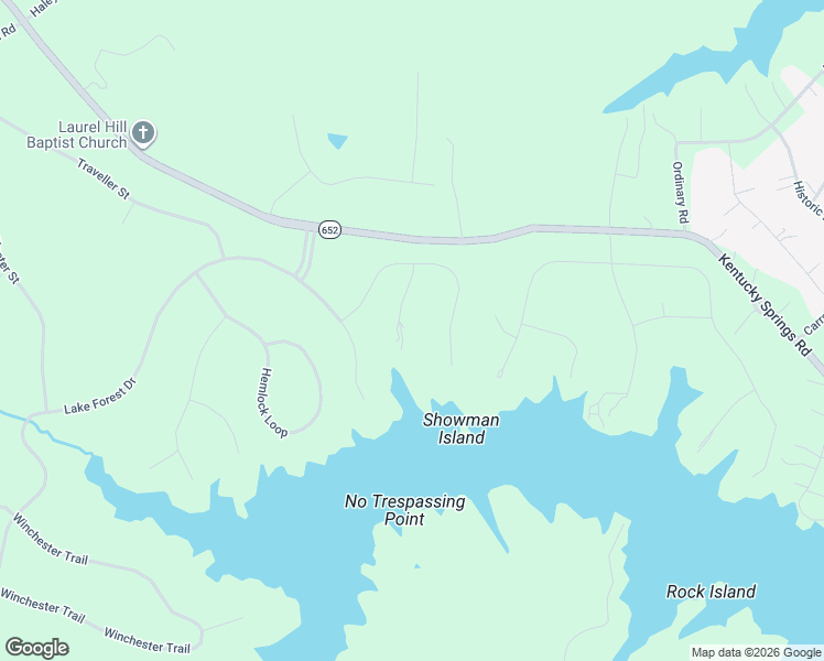 map of restaurants, bars, coffee shops, grocery stores, and more near 129 Holly Court in Mineral