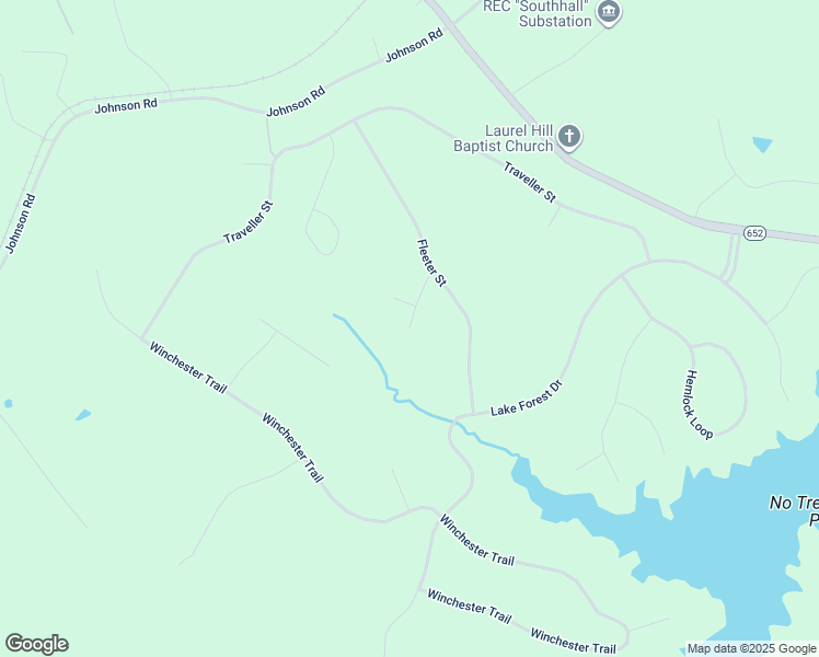 map of restaurants, bars, coffee shops, grocery stores, and more near 132 Kentuck Place in Mineral