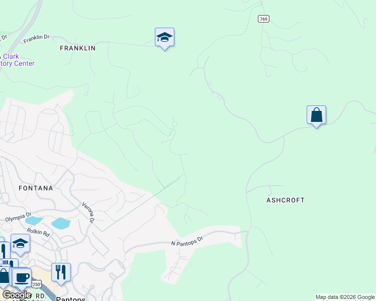 map of restaurants, bars, coffee shops, grocery stores, and more near 2000 Tremont Road in Charlottesville