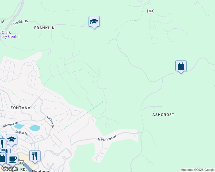 map of restaurants, bars, coffee shops, grocery stores, and more near 2000 Tremont Road in Charlottesville