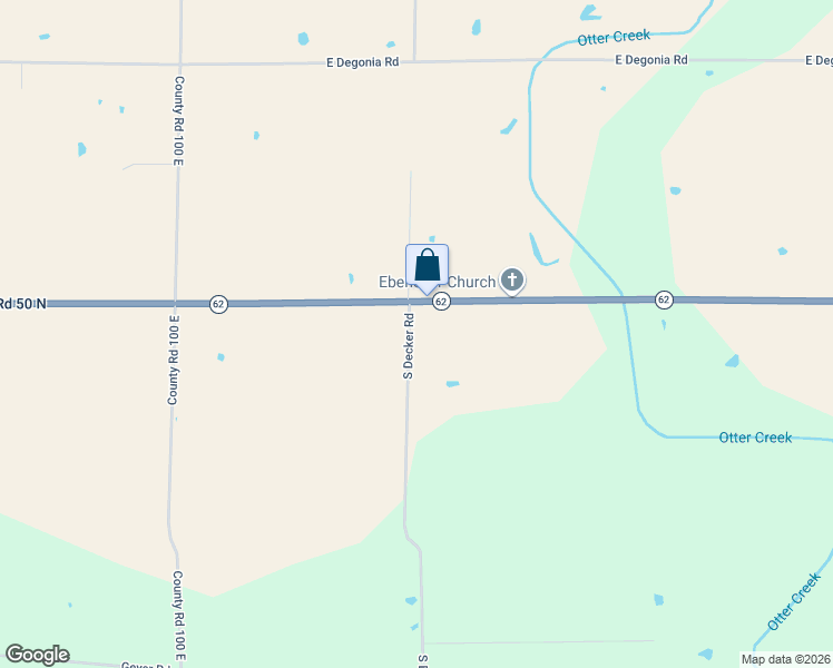 map of restaurants, bars, coffee shops, grocery stores, and more near 444 North Decker Road in Boonville