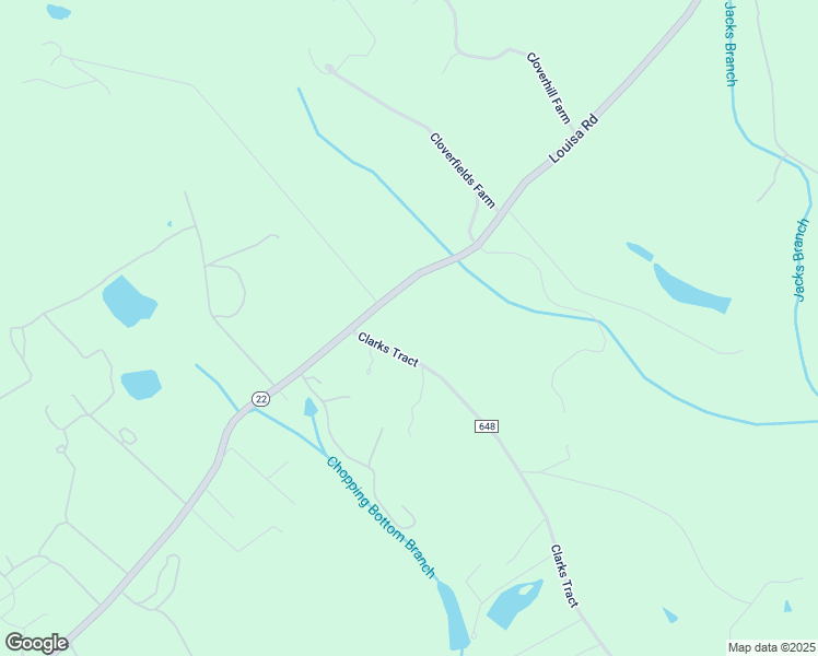 map of restaurants, bars, coffee shops, grocery stores, and more near 135 Clarks Tract in Keswick