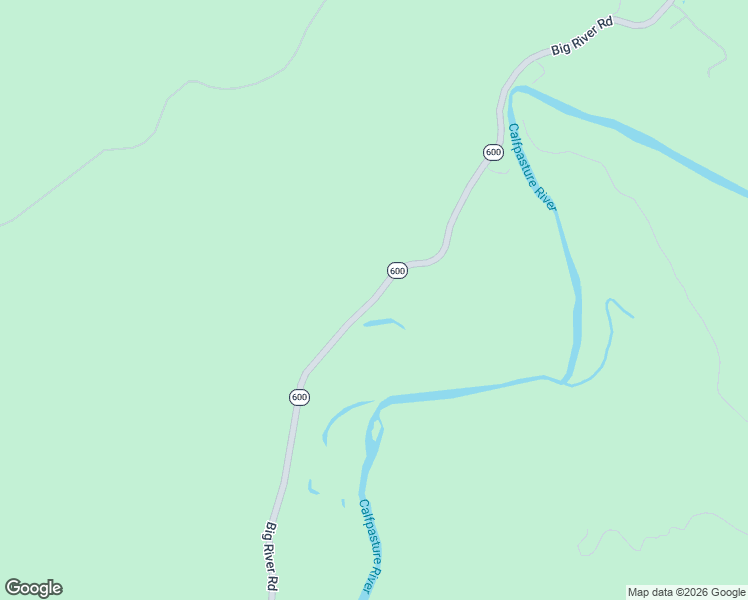 map of restaurants, bars, coffee shops, grocery stores, and more near Big River Road in Goshen