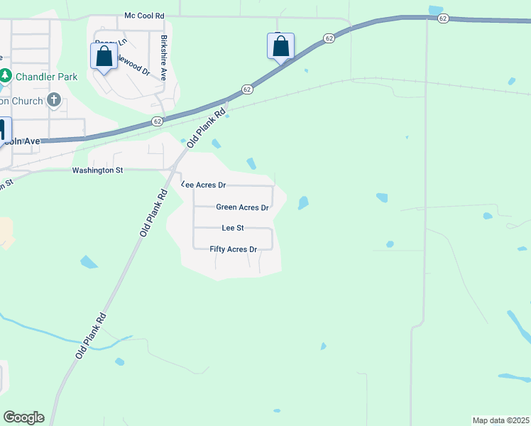 map of restaurants, bars, coffee shops, grocery stores, and more near 5488 Green Acres Drive in Boonville