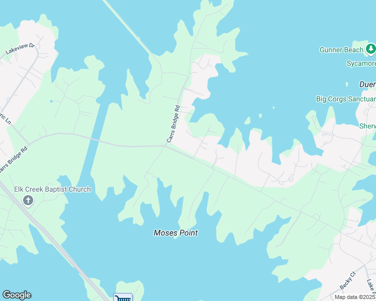 map of restaurants, bars, coffee shops, grocery stores, and more near 111 Burruss Mill Road in Bumpass