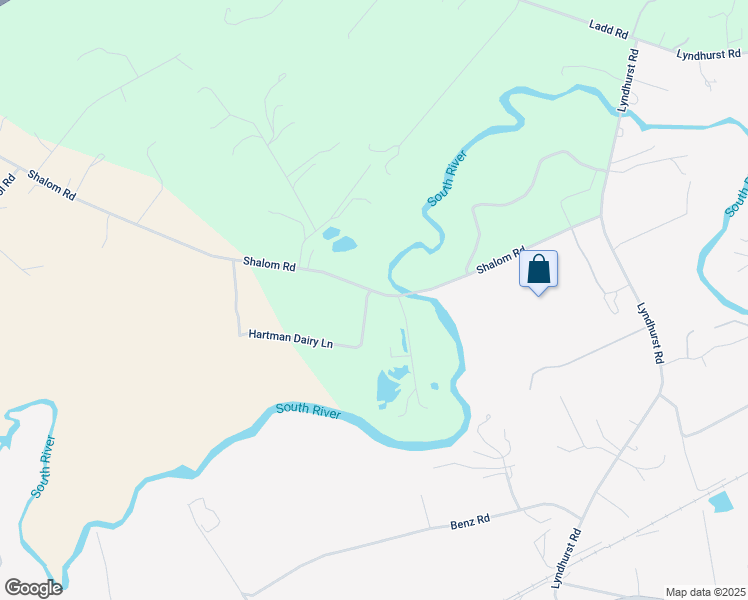 map of restaurants, bars, coffee shops, grocery stores, and more near 523 Shalom Road in Waynesboro