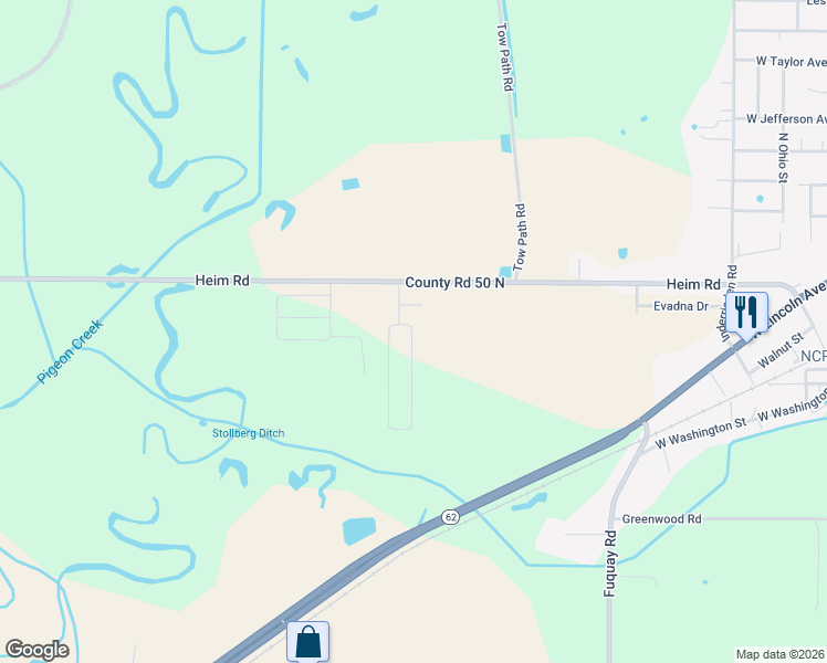 map of restaurants, bars, coffee shops, grocery stores, and more near 304 Wabash Drive in Chandler