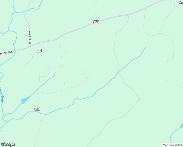 map of restaurants, bars, coffee shops, grocery stores, and more near 10000 Hummingbird Lane in Partlow