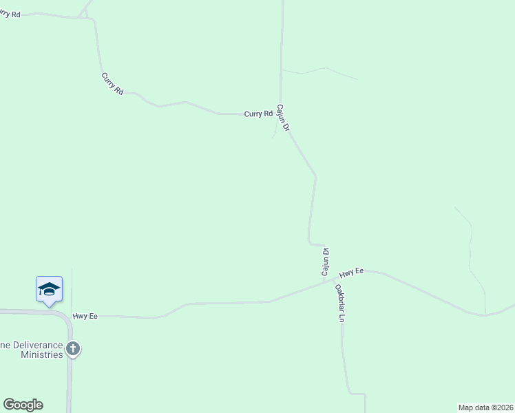 map of restaurants, bars, coffee shops, grocery stores, and more near 246 Curry Road in Iberia