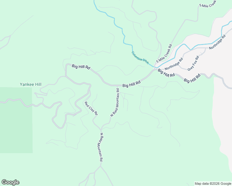map of restaurants, bars, coffee shops, grocery stores, and more near 23090 North Bald Mountain Road in Sonora