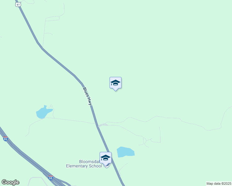 map of restaurants, bars, coffee shops, grocery stores, and more near in Bloomsdale