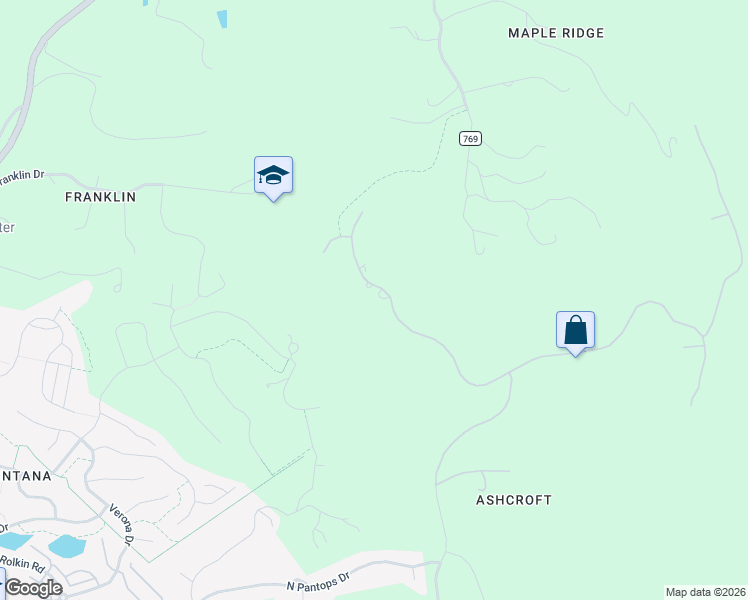 map of restaurants, bars, coffee shops, grocery stores, and more near 2437-2441 Summit Ridge Trail in Charlottesville