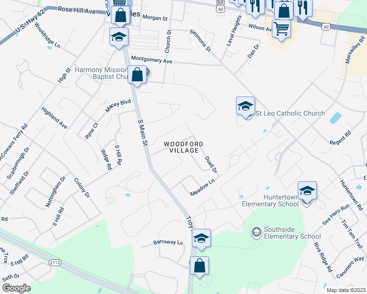 140 Park Street, Versailles KY Walk Score