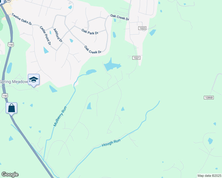 map of restaurants, bars, coffee shops, grocery stores, and more near 695 Hillcreek Drive in Mount Washington