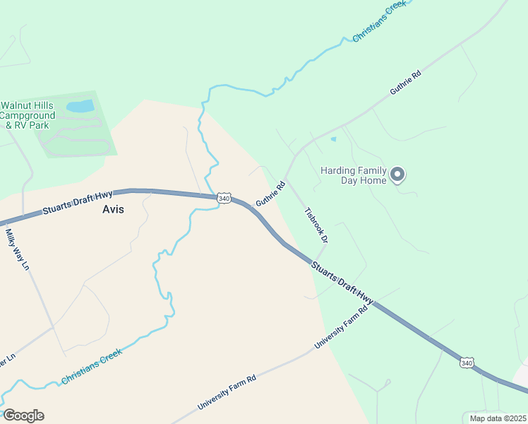 map of restaurants, bars, coffee shops, grocery stores, and more near 1448 Stuarts Draft Highway in Stuarts Draft
