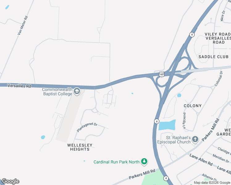 map of restaurants, bars, coffee shops, grocery stores, and more near 1510 Winners Circle in Lexington