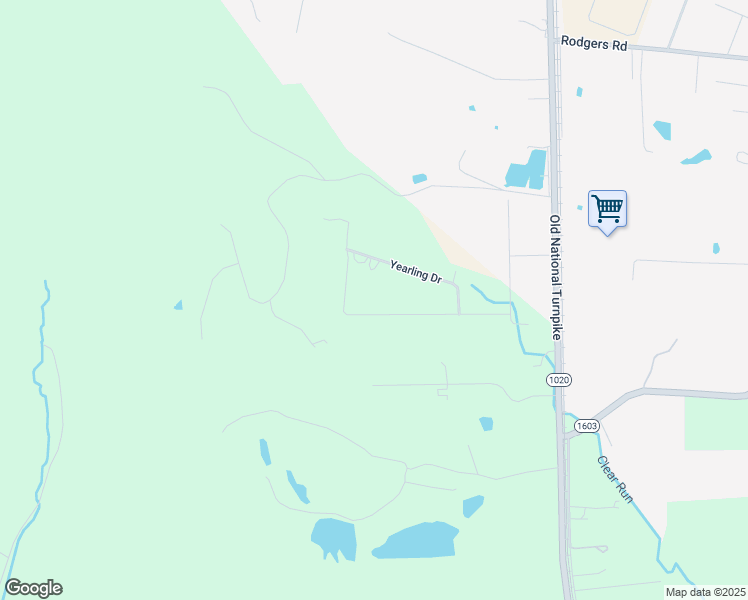 map of restaurants, bars, coffee shops, grocery stores, and more near 420 Colt Lane in Shepherdsville