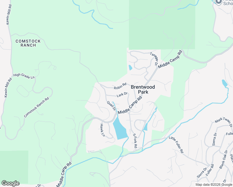 map of restaurants, bars, coffee shops, grocery stores, and more near 17824 Lark Drive in Twain Harte