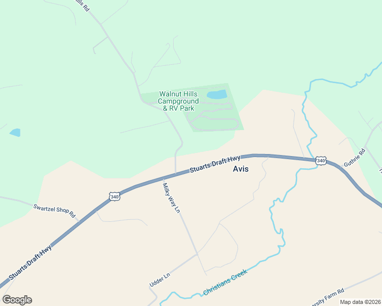 map of restaurants, bars, coffee shops, grocery stores, and more near 620 Walnut Hills Road in Staunton