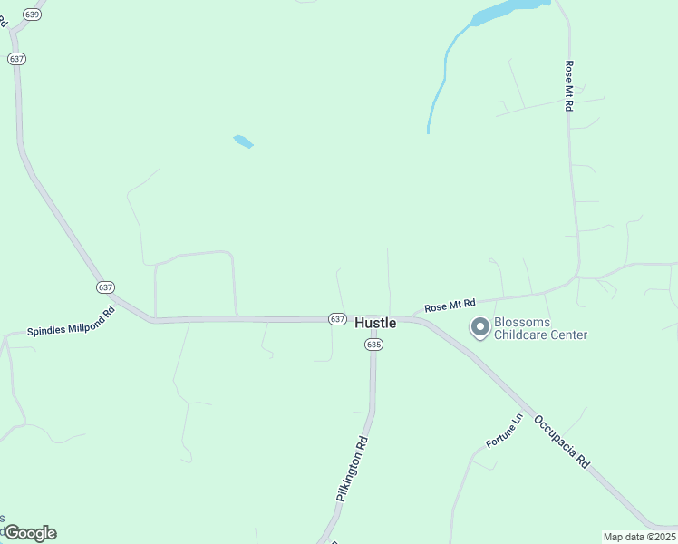map of restaurants, bars, coffee shops, grocery stores, and more near 268 Hustle Road in Hustle