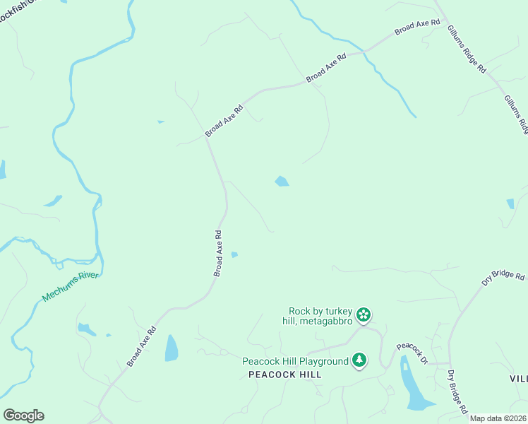 map of restaurants, bars, coffee shops, grocery stores, and more near 407 Broad Axe Road in Charlottesville